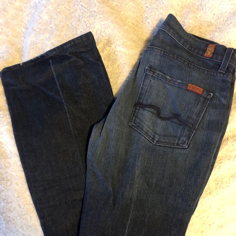 7 For All Mankind High Waist Boot Cut